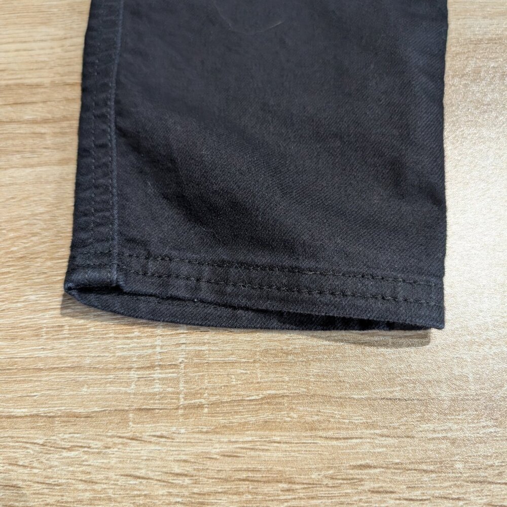 Prana Oday Black Jeans Stretch Regular Inseam, size 8, Organic Cotton Blend - Picture 4 of 10